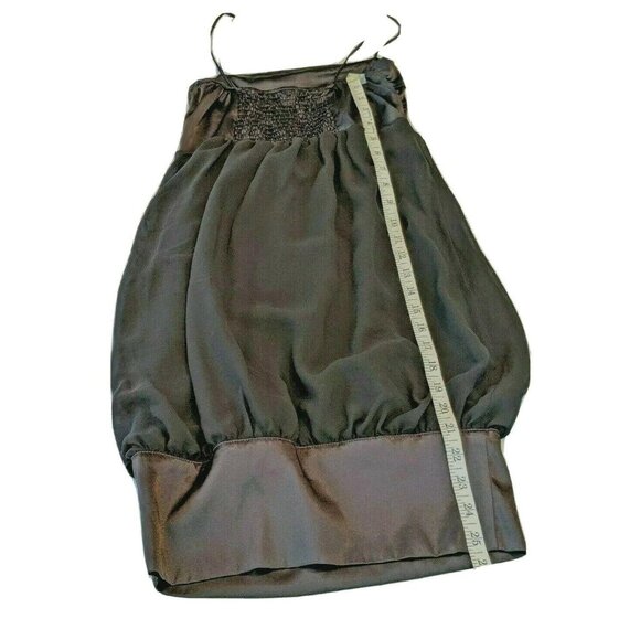 Zara  X-Small Black Party Mini Dress 23b - Picture 2 of 8